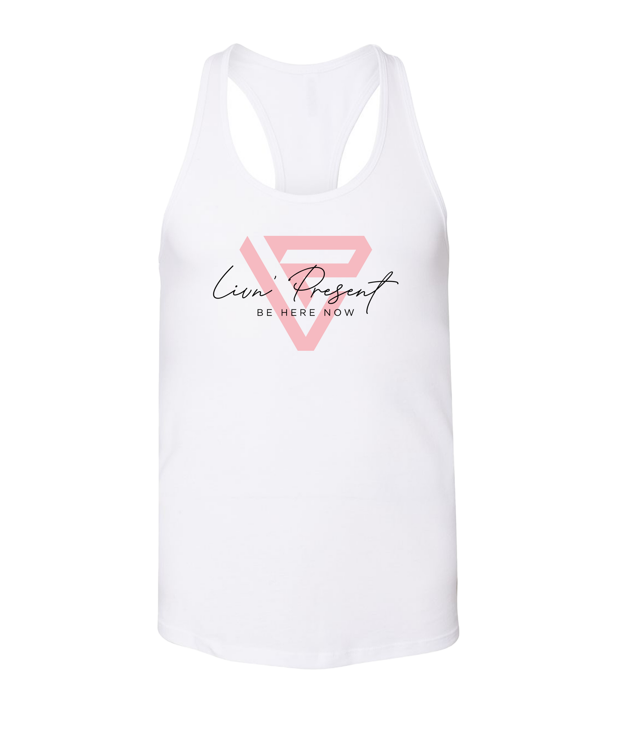 LIVN'PRESENT Women's Tank Top-White