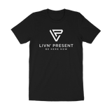 LIVN'PRESENT Unisex short sleeve tee shirt-Black